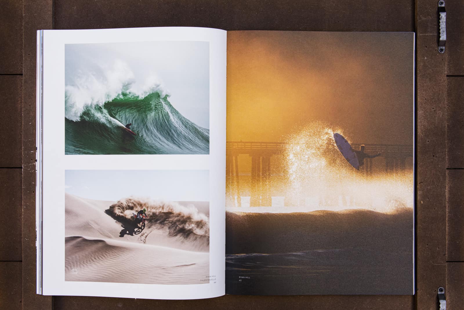 Waves and Woods Surfmagazin Seitenshooting auf Holz